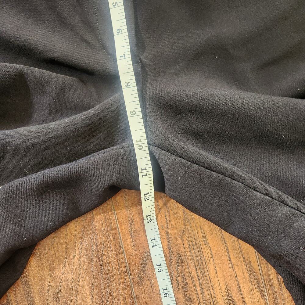 LOFT Black Wide-Leg Trousers - Picture 8 of 10